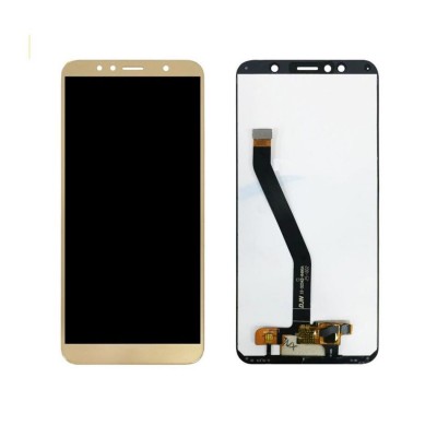 Lcd With Touch Screen For Huawei Y6 2018 Gold By - Maxbhi Com