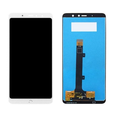 Lcd With Touch Screen For Bq Aquaris X2 White By - Maxbhi Com