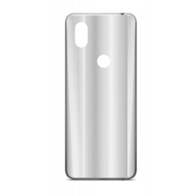 Back Panel Cover For Wiko View2 Silver - Maxbhi.com