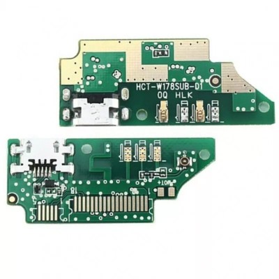 Charging Connector Flex Pcb Board For Oukitel U22 By - Maxbhi Com