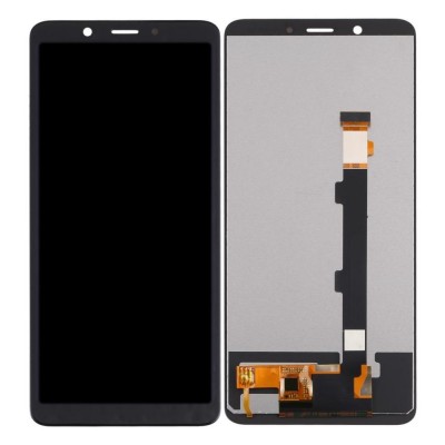 LCD with Touch Screen for Oppo F7 Youth White