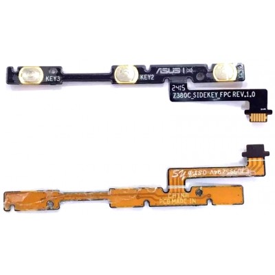 Power Button Flex Cable For Asus Zenpad 8 0 Z380m On Off Flex Pcb By - Maxbhi Com