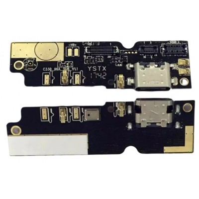 Charging Connector Flex Pcb Board For Blackview P6000 By - Maxbhi Com