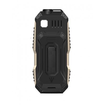 Back Panel Cover For Hitech Micra 135 Force Black - Maxbhi.com