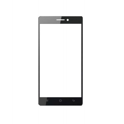 Replacement Front Glass For Agm X1 Mini Black By - Maxbhi.com