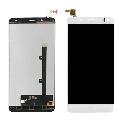 Lcd With Touch Screen For Bq Aquaris V Plus White By - Maxbhi Com