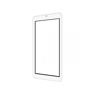 Replacement Front Glass For Plum Optimax 2 Black By - Maxbhi.com