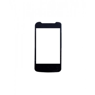 Replacement Front Glass For Zen P34 Black By - Maxbhi.com