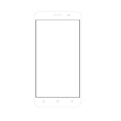 Touch Screen Digitizer For Plum Compass 2 White By - Maxbhi.com