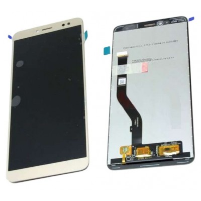 Lcd With Touch Screen For Allview V3 Viper White By - Maxbhi Com