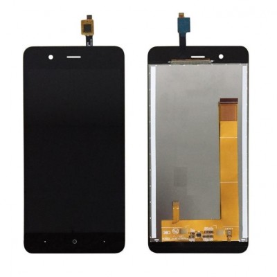 Lcd With Touch Screen For Wiko Kenny Black Bleen By - Maxbhi Com
