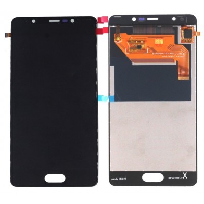 Lcd With Touch Screen For Wiko Ufeel Go Grey By - Maxbhi Com