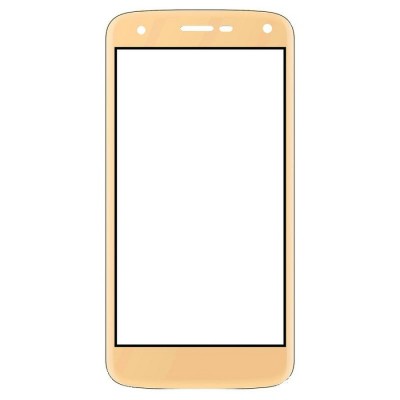 Replacement Front Glass For Blu C5 Lte Gold By - Maxbhi.com