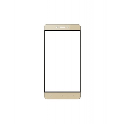 Replacement Front Glass For Qmobile King Kong Max Black By - Maxbhi.com