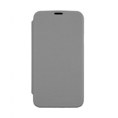 Flip Cover For Blu Studio G Max Grey By - Maxbhi.com