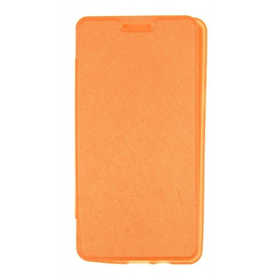 Flip Cover For Plum Gator 3 Orange By - Maxbhi.com