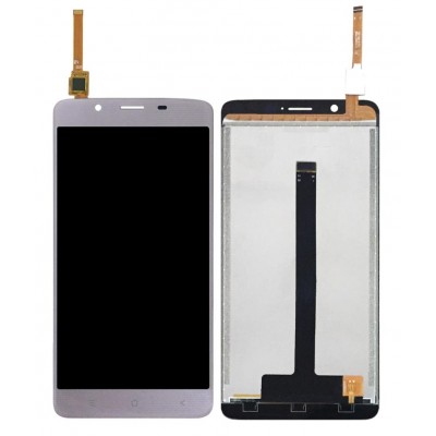 Lcd With Touch Screen For Blackview P2 Lite White By - Maxbhi Com
