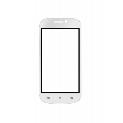Replacement Front Glass For Ambrane A55 White By - Maxbhi.com