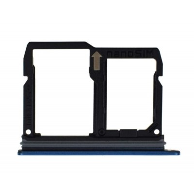 Sim Card Holder Tray For Lg Q7 Blue - Maxbhi Com