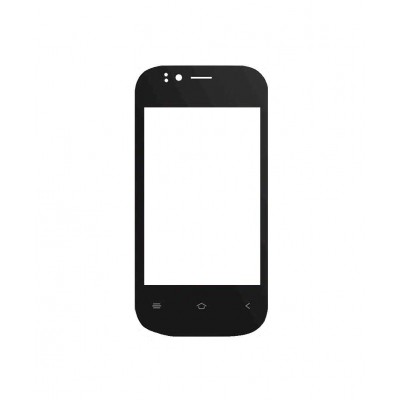 Replacement Front Glass For Arise Bravo Ar34 Black By - Maxbhi.com