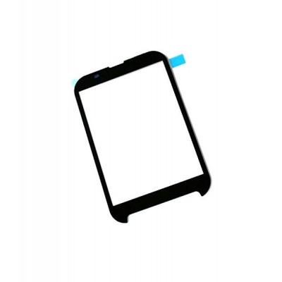 Replacement Front Glass For Pantech Pocket P9060 Black By - Maxbhi.com