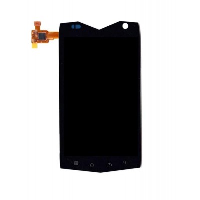 Lcd With Touch Screen For Agm A7 White By - Maxbhi.com