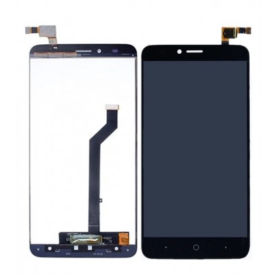 Lcd With Touch Screen For Zte Blade X Max White By - Maxbhi Com