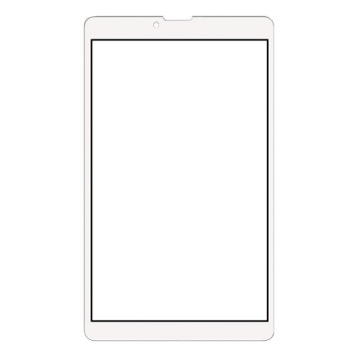 Replacement Front Glass For Izotron Mipad 07 White By - Maxbhi.com