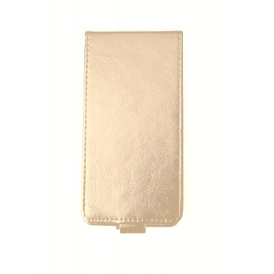 Flip Cover For Aqua Mobile Glamour Gold By - Maxbhi.com