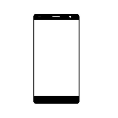 Replacement Front Glass For Blu Studio G Plus Hd Black By - Maxbhi.com