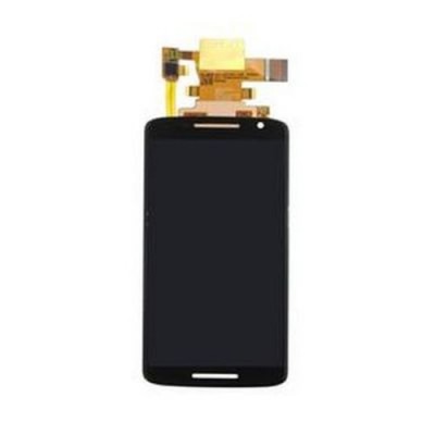 Lcd With Touch Screen For Moto X 2017 White By - Maxbhi.com