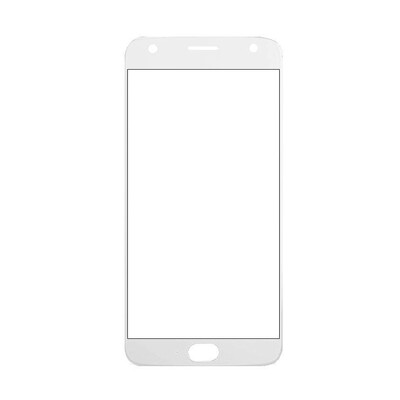 Replacement Front Glass For Moto X 2017 Silver By - Maxbhi.com