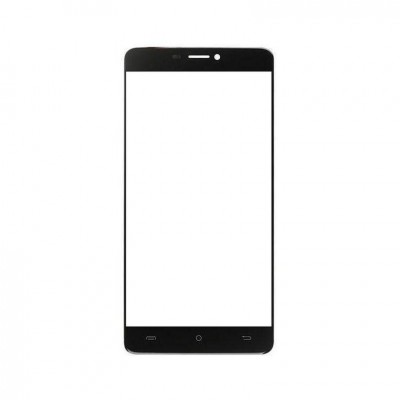 Replacement Front Glass For Cubot Max Grey By - Maxbhi.com