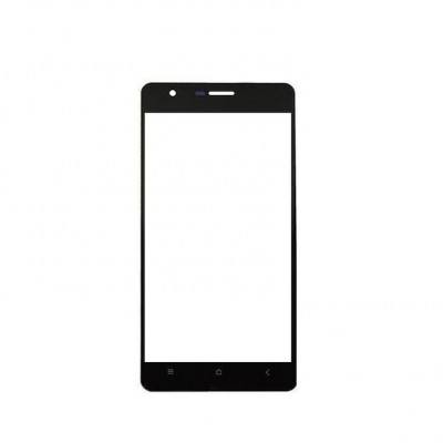 Replacement Front Glass For Oukitel K4000 Black By - Maxbhi.com