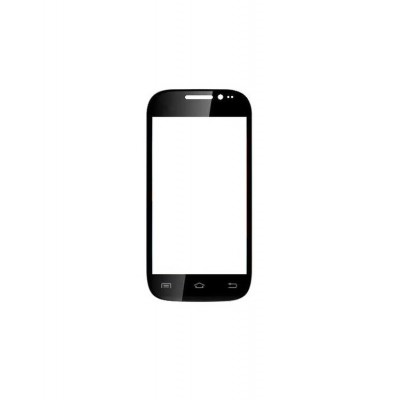 Replacement Front Glass For Vox Mobile Kick K4 Black By - Maxbhi.com