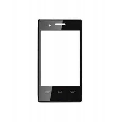 Replacement Front Glass For Zen 105 Plus Black By - Maxbhi.com