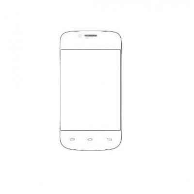 Replacement Front Glass For Mtech Opal Quest 3g Black By - Maxbhi.com