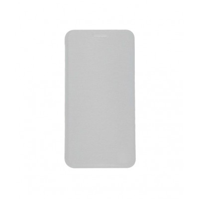 Flip Cover For Lava Z91 2gb White By - Maxbhi.com