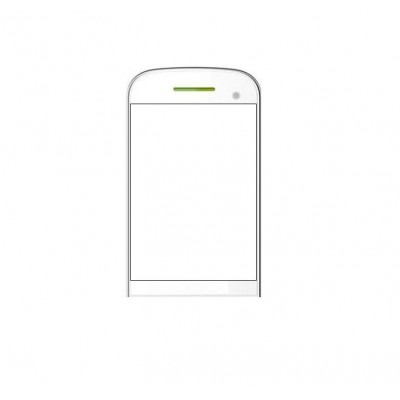Replacement Front Glass For Zears Z555 Verve White By - Maxbhi.com