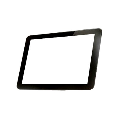 Replacement Front Glass For Xtouch X906 Black By - Maxbhi.com