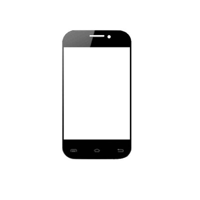 Replacement Front Glass For Reach Radius Rd 51 3e Grey By - Maxbhi.com