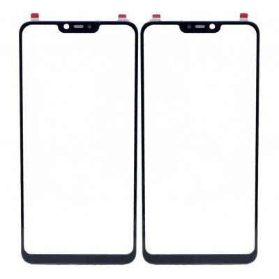 Replacement Front Glass For Oppo A3s Red By - Maxbhi Com