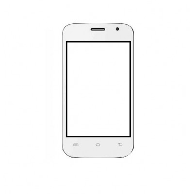 Replacement Front Glass For Mtech Opal Pro White By - Maxbhi.com