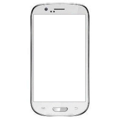 Replacement Front Glass For Maxx Ax3 Black By - Maxbhi.com
