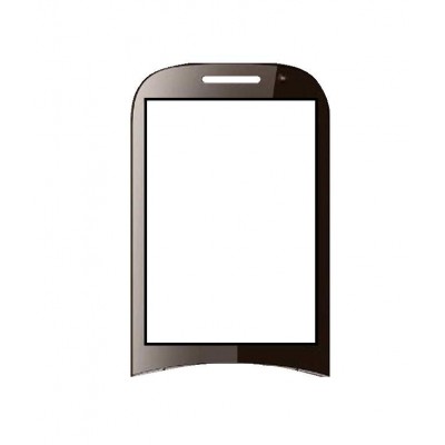 Replacement Front Glass For Gfive W6000 Black Red By - Maxbhi.com
