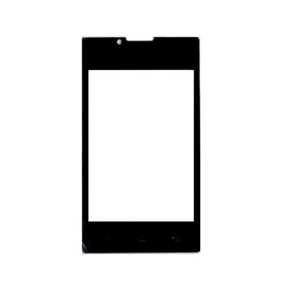 Replacement Front Glass For Hitech S305 Amaze Black By - Maxbhi.com