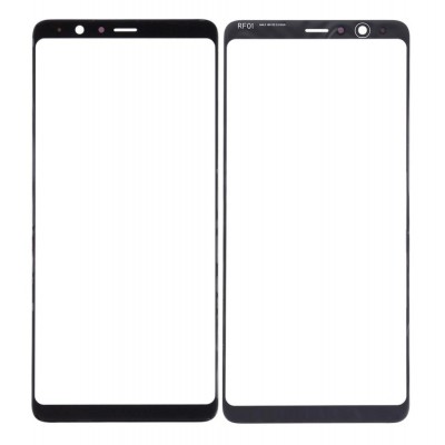 Replacement Front Glass For Samsung Galaxy A8 Star A9 Star Black By - Maxbhi Com