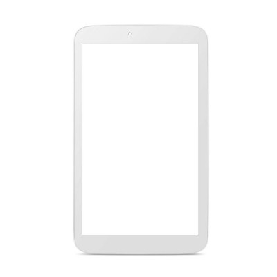 Replacement Front Glass For Alcatel One Touch Pop 7s Black By - Maxbhi.com