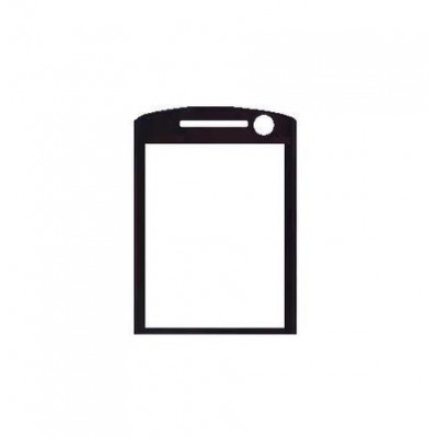 Replacement Front Glass For Imate Ultimate 6150 Black By - Maxbhi.com