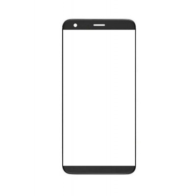 Replacement Front Glass For Sharp Aquos B10 Black By - Maxbhi.com